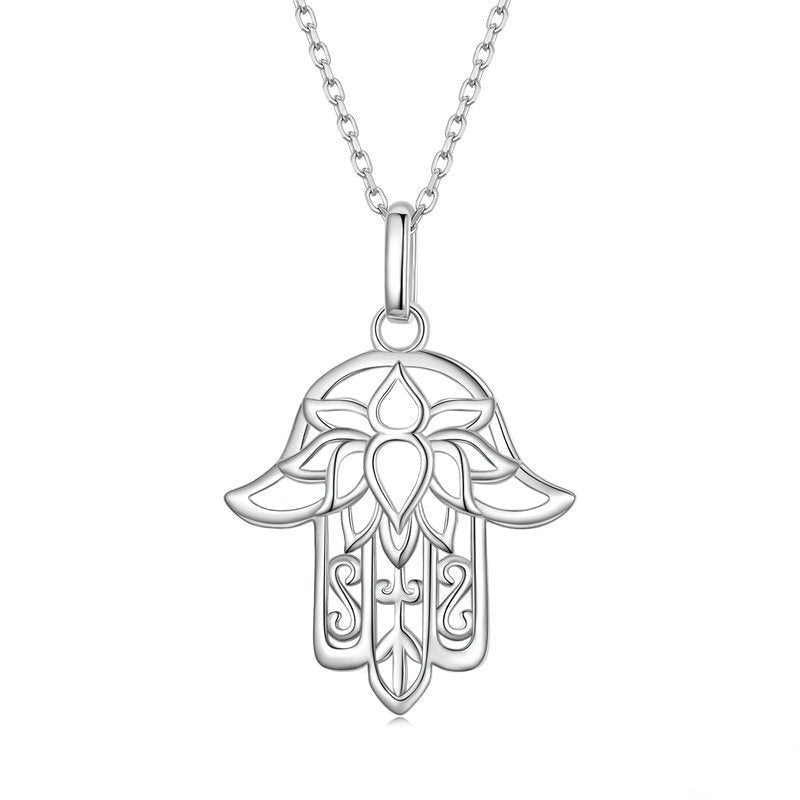 S925 Fatima Hand Necklace
