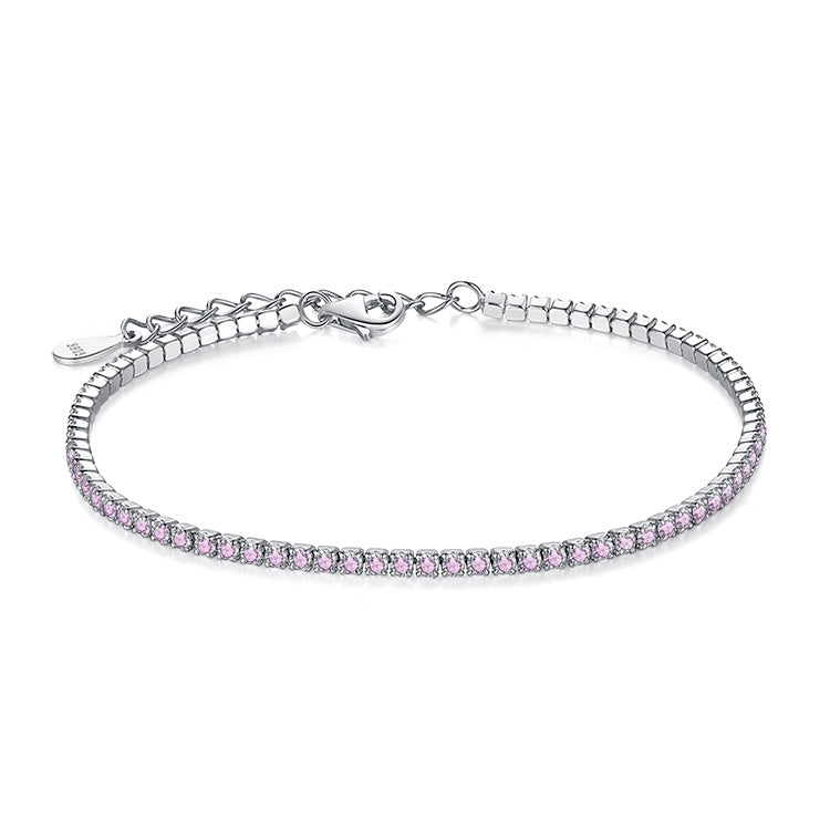 S925 Crystal Love Diamond Bracelet