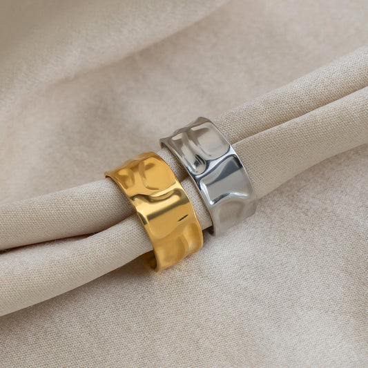 Gehamerde ring