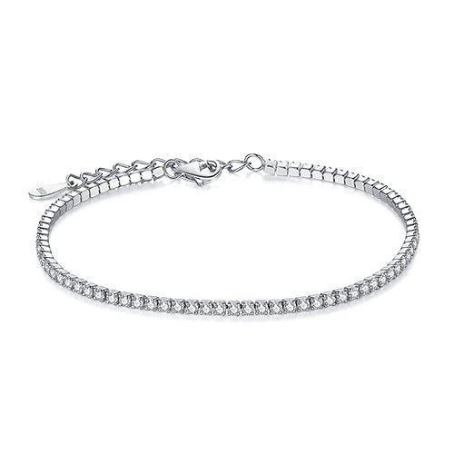 S925 Crystal Love Diamond Bracelet