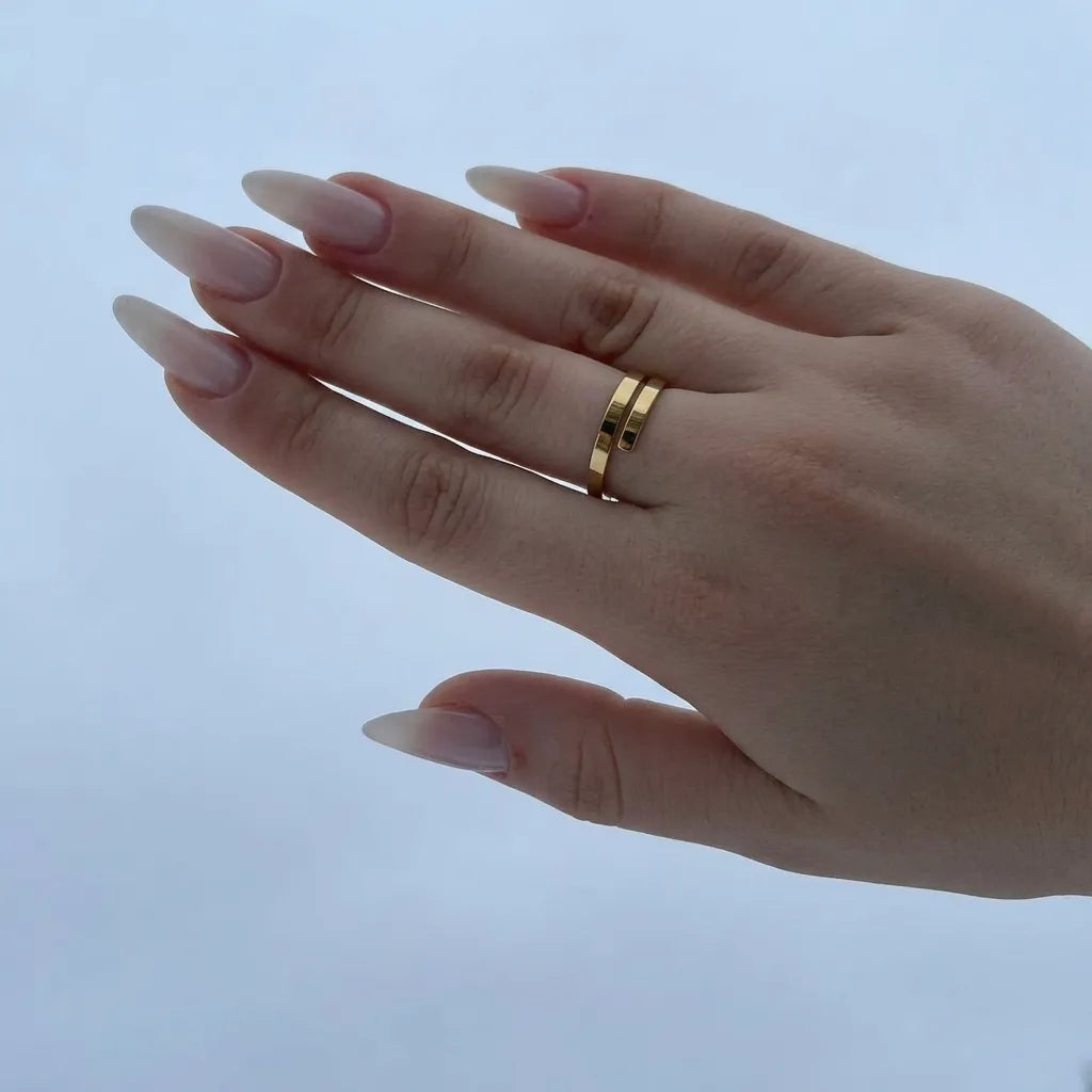 Split Band Ring