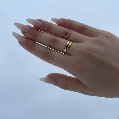 Split Band Ring