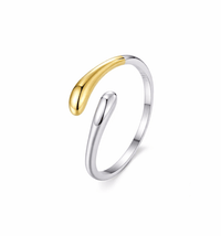 Druppel Ring | 925 Zilver