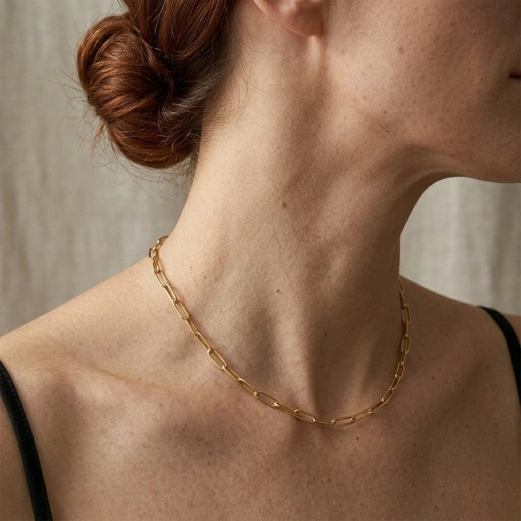 Paperclip Chain Necklace