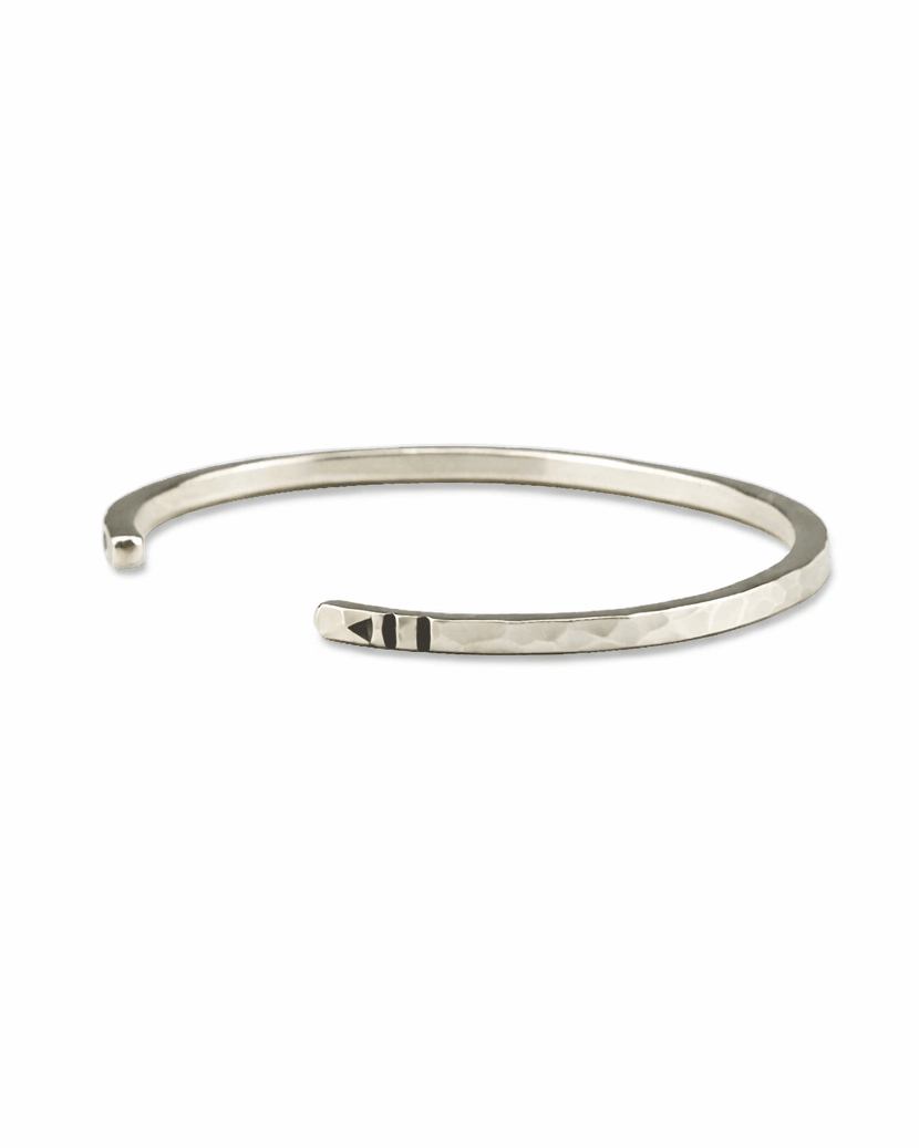 Hammer bracelet in a white background.