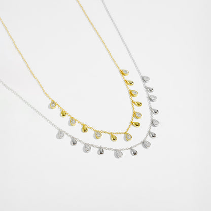 Teardrop Charm Necklace