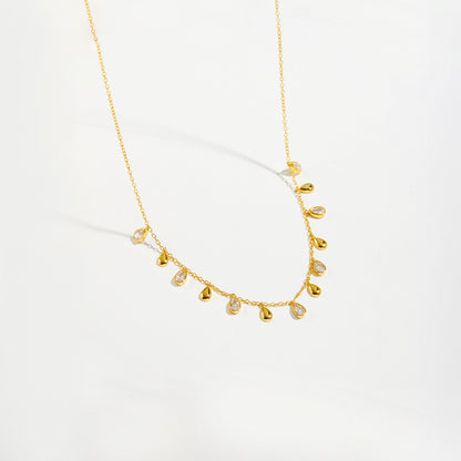 Teardrop Charm Necklace