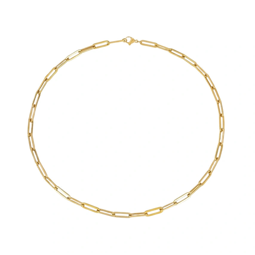 Paperclip Chain Necklace