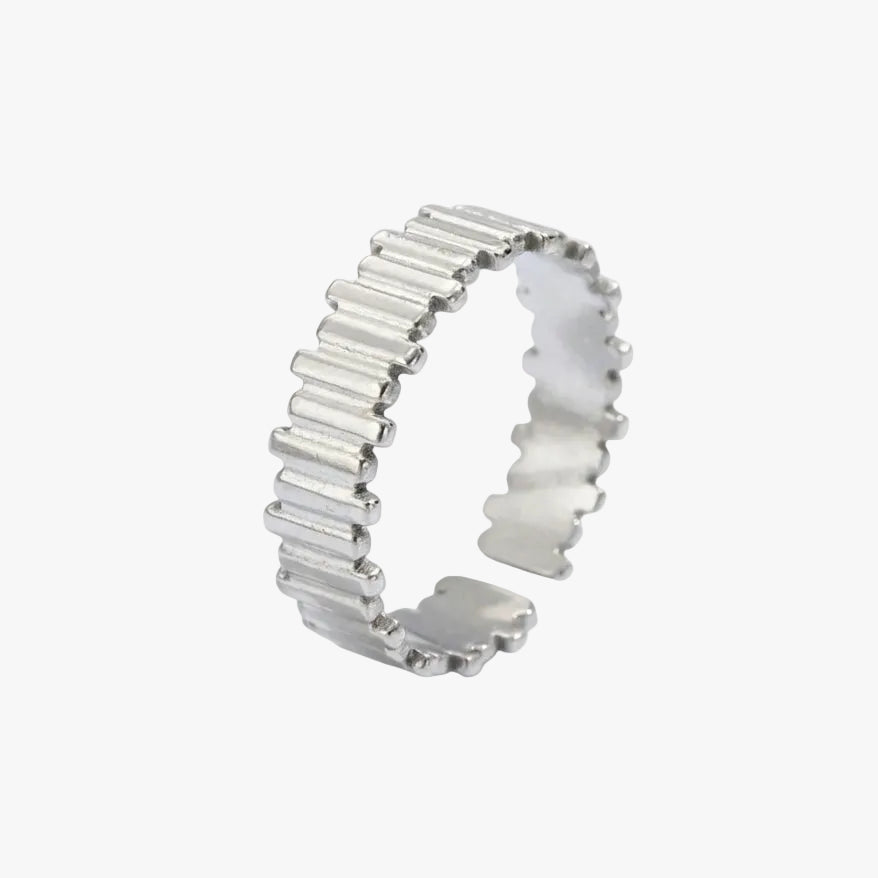 Ridged Band Ring