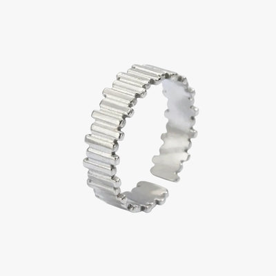 Ridged Band Ring