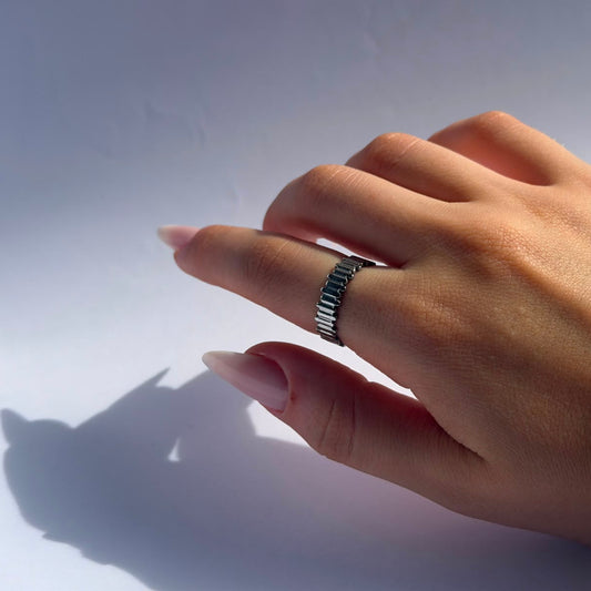 Ridged Band Ring