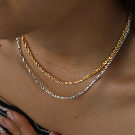 Ketting met touwschakel