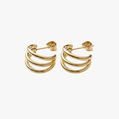 Triple Hoop Earrings