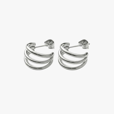Triple Hoop Earrings
