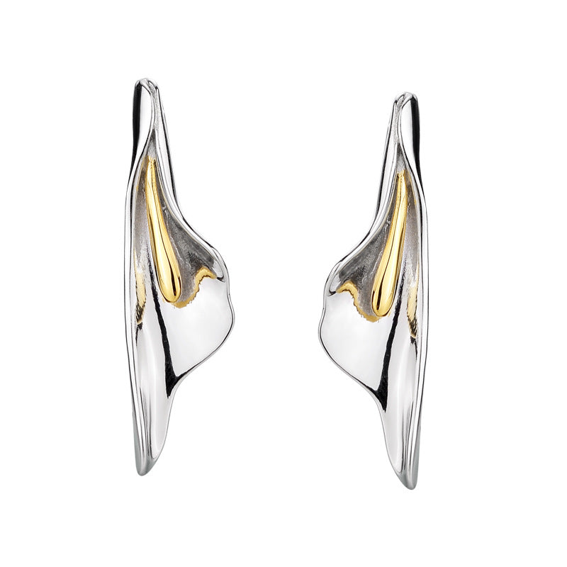 Ohrstecker Blume | 925er Silber