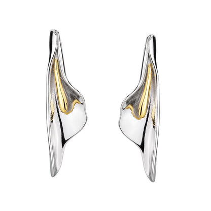Ohrstecker Blume | 925er Silber