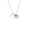 S925 Sun Moon Necklace