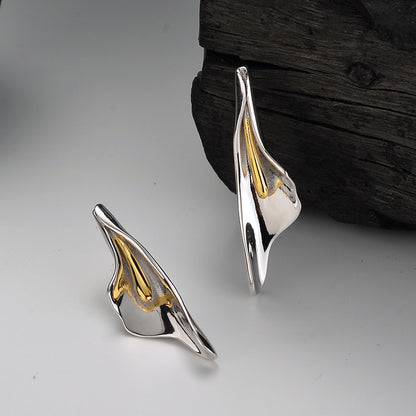 Ohrstecker Blume | 925er Silber