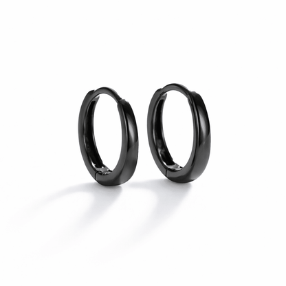 Classic Mini Hoops Earrings - Minimal Marks
