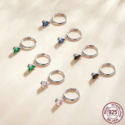 Modische Tropfenohrringe