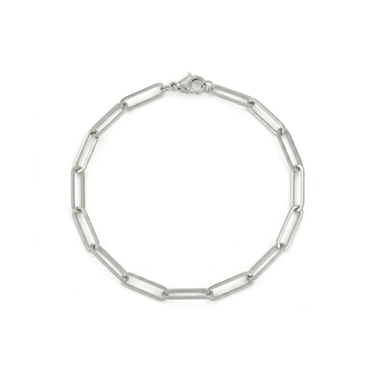 Paperclip Schakelarmband