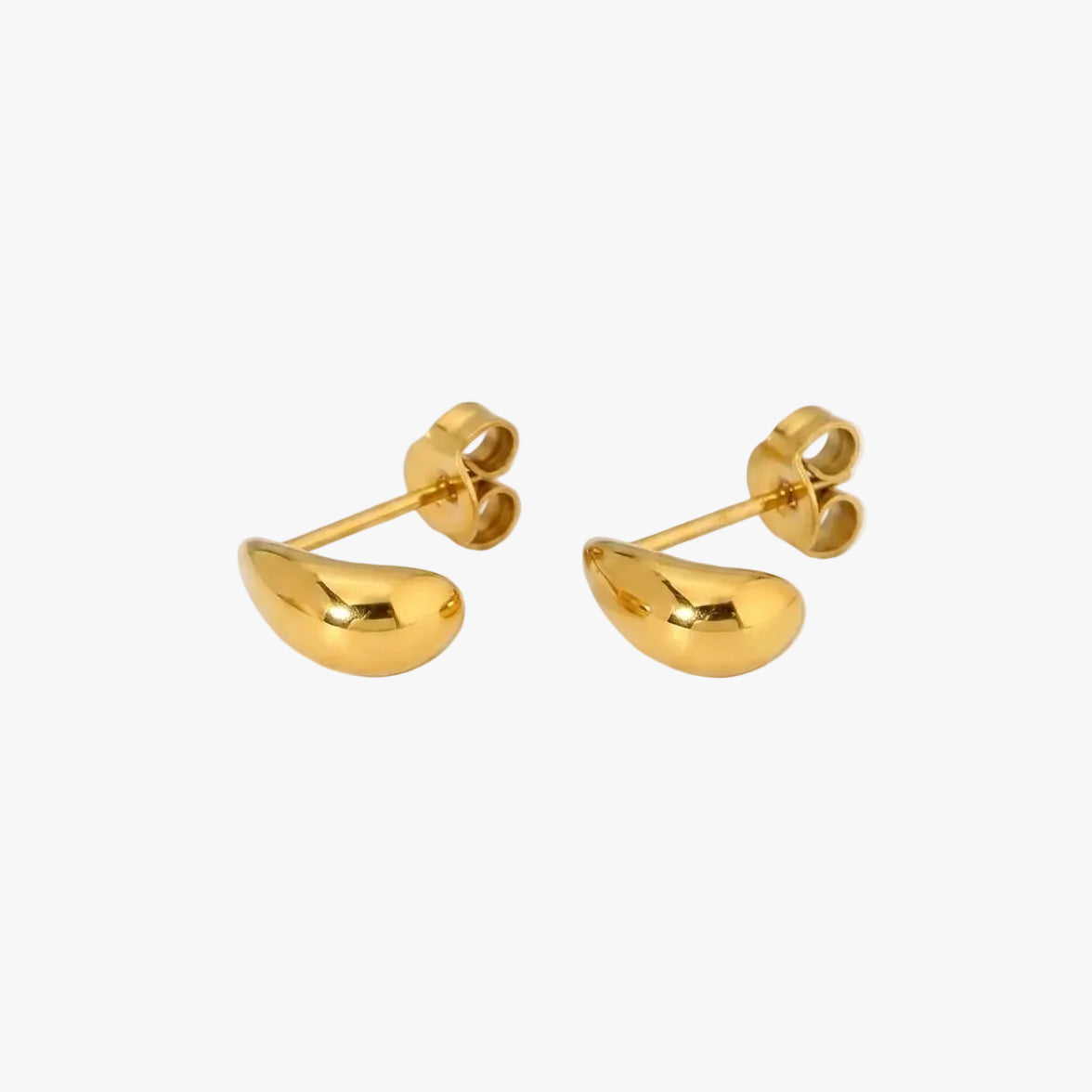Teardrop Stud Earrings