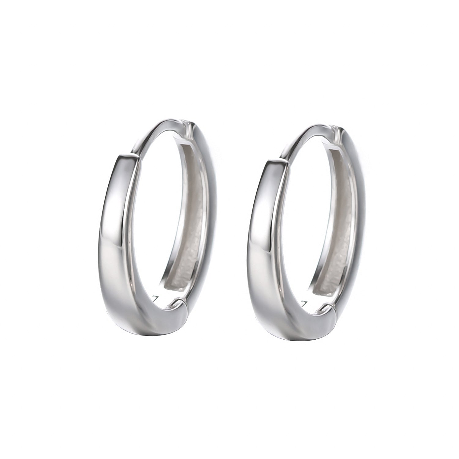 Classic Mini Hoops Earrings - Minimal Marks