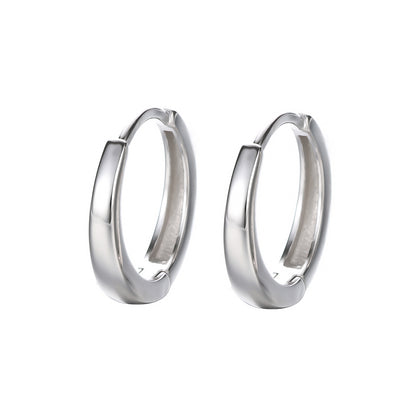 Classic Mini Hoops Earrings - Minimal Marks